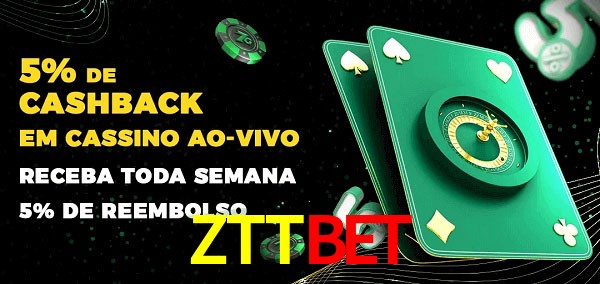 Promoções do cassino ao Vivo ZTTBET